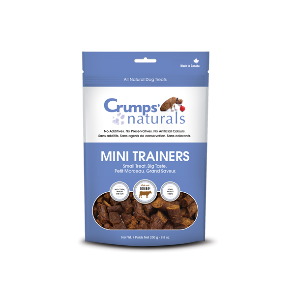 Crumps Mini Trainers With Beef 250 G
