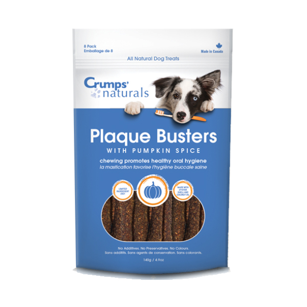 Crumps Plaque Busters with Pumpkin Spice 140 G Bag