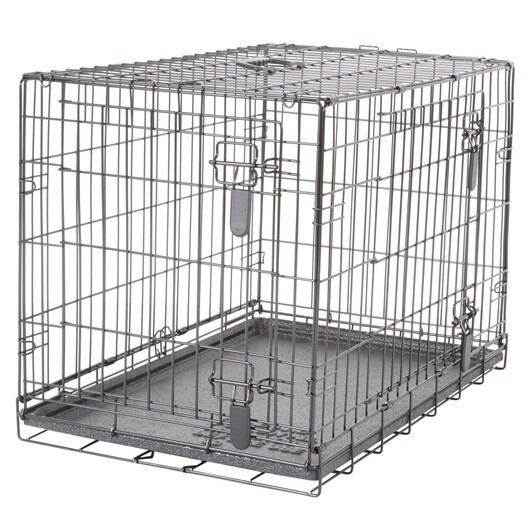 Dogit Two Door Wire Crate w/ Divider Medium - 30 inch