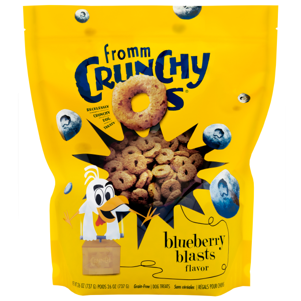 Fromm Crunchy O'S - Blueberry Blasts 26 oz
