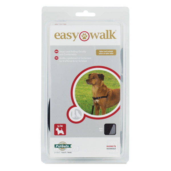 Easy Walk Harness Sm/Med - Black