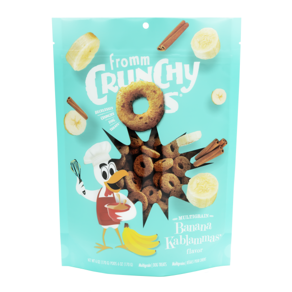 Fromm Crunchy O'S - Banana Kablammas 6 oz