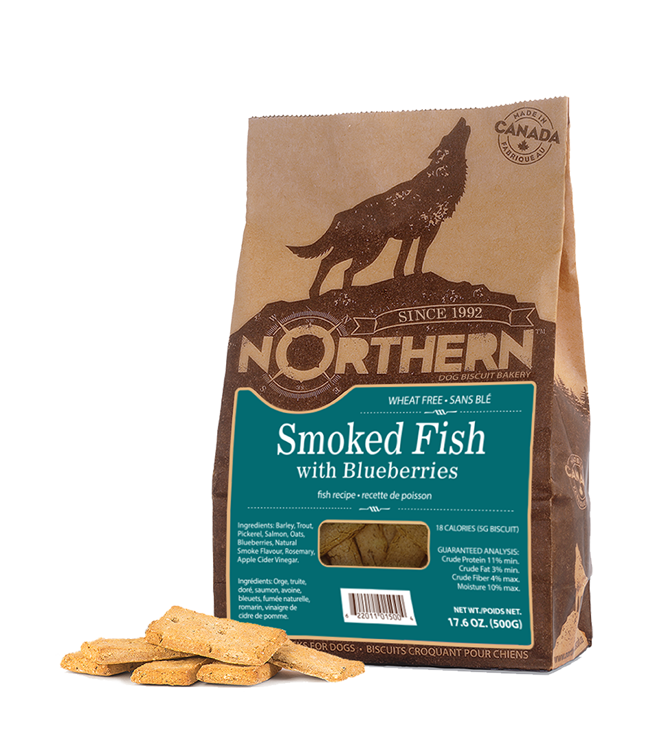 Northern Biscuit Smoked Fish & Blueberry 500 G