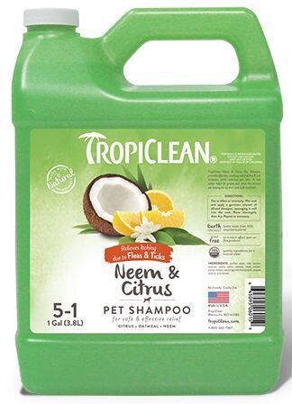 Tropiclean Neem Flea & Tick 1 Gal