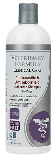 Vet Formula Antiparasitic & Antiseborrheic Shampoo 16 oz