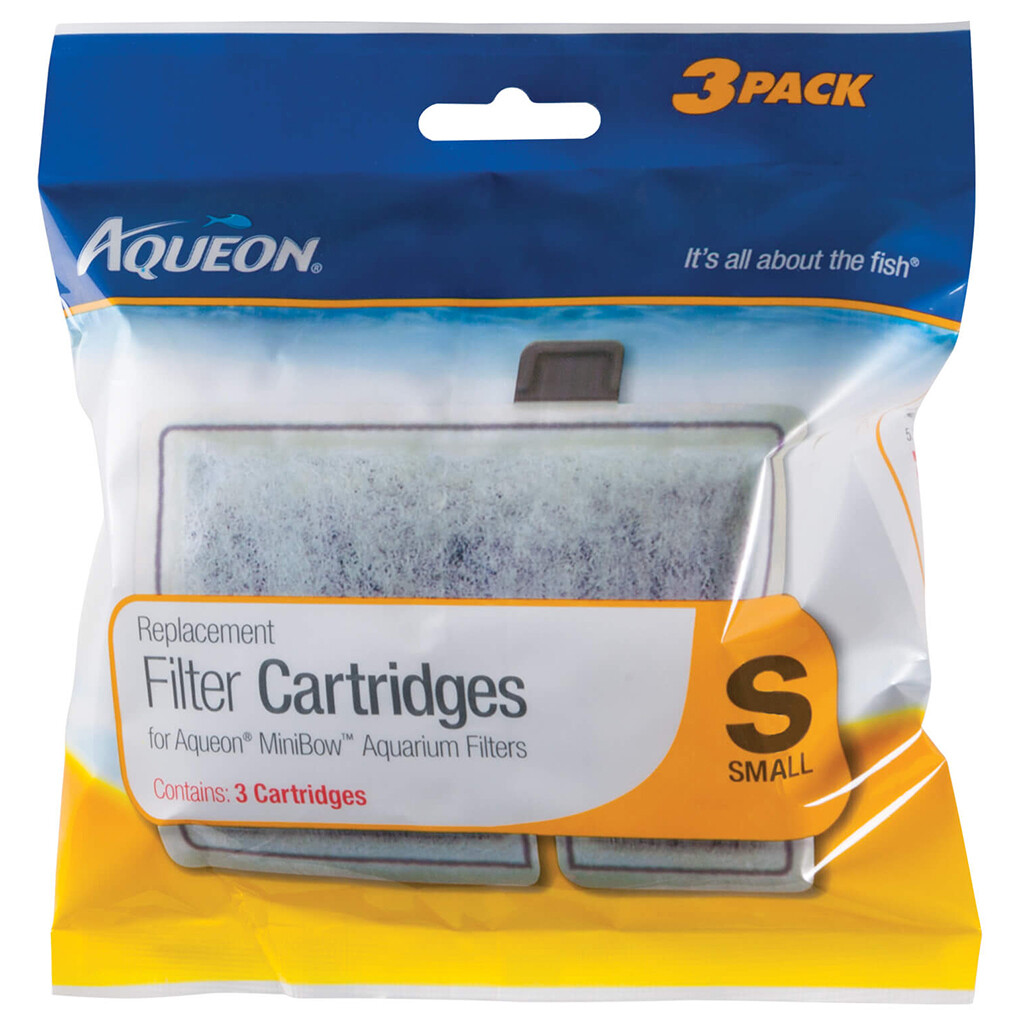 Aqueon Filter Cartridges Small - 3 Pack
