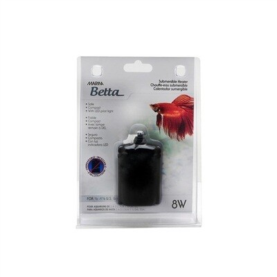 Betta Submersible Heater 1.5 Gal/8 Watts
