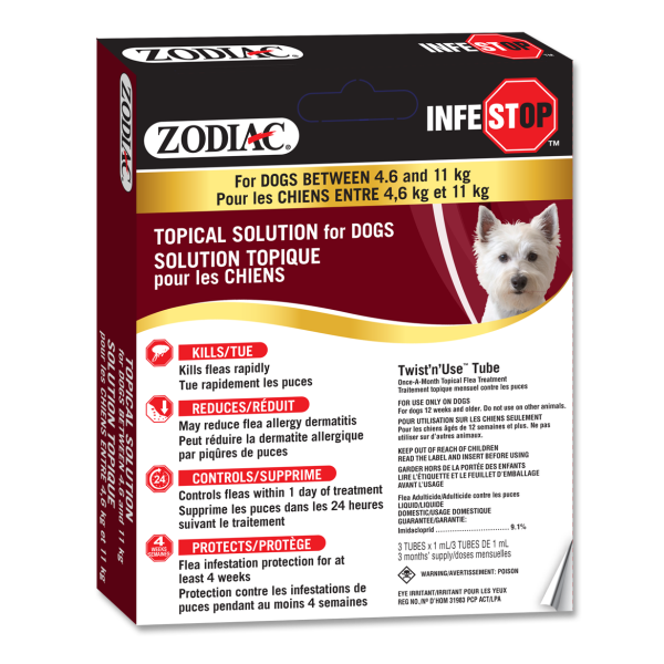 Zodiac Infestop Dog 10-24 lb