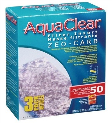 Aquaclear Zeo-Carb Filter 50