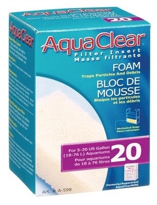 Aquaclear Foam Filter 20