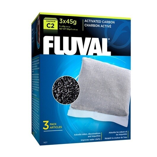 Fluval Activated Carbon C2 3 Pack