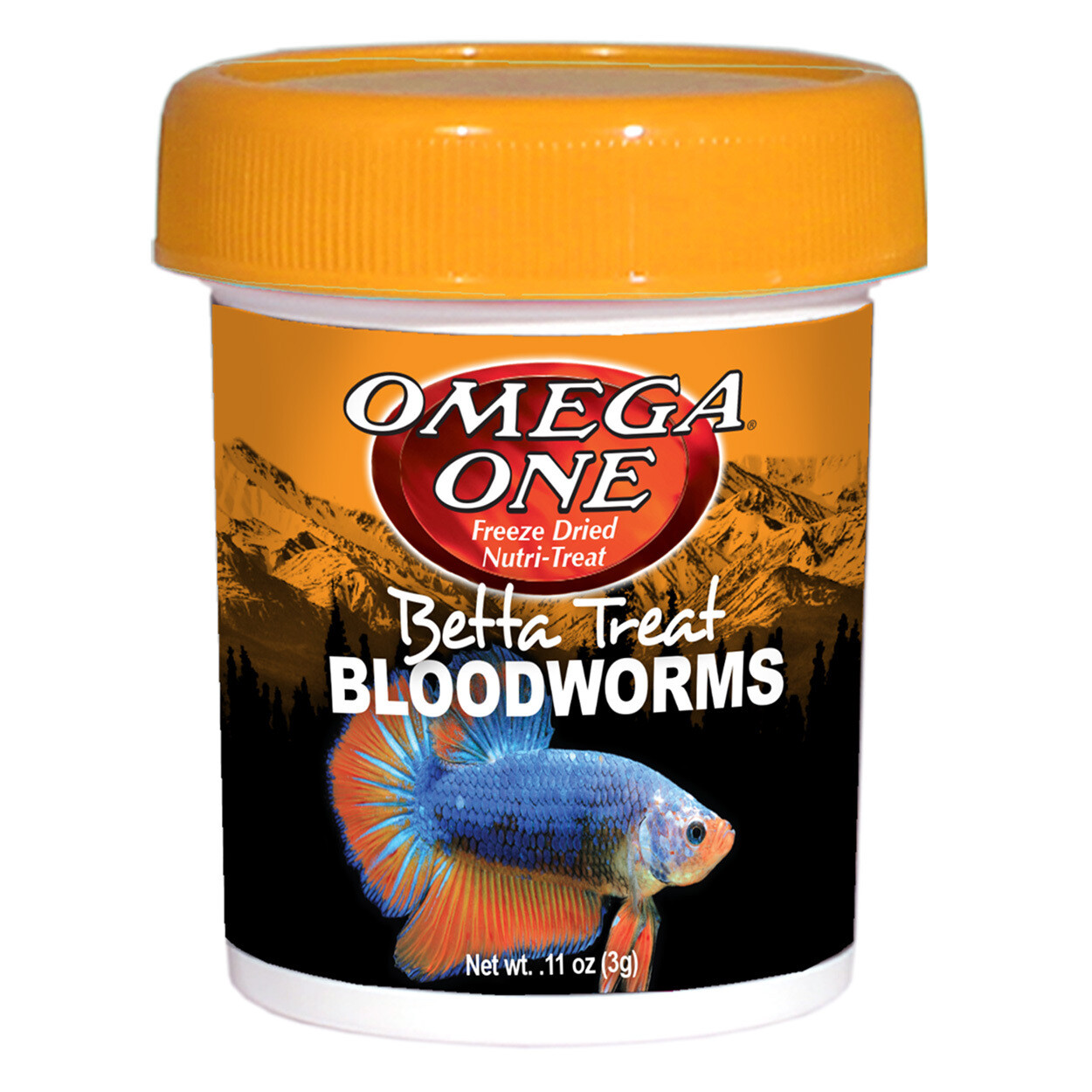 Omega One Betta Treat - Bloodworms 3 G