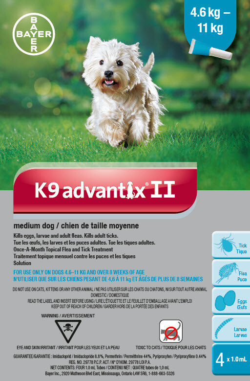Advantix Dog (4 Pk) 10-24 lb