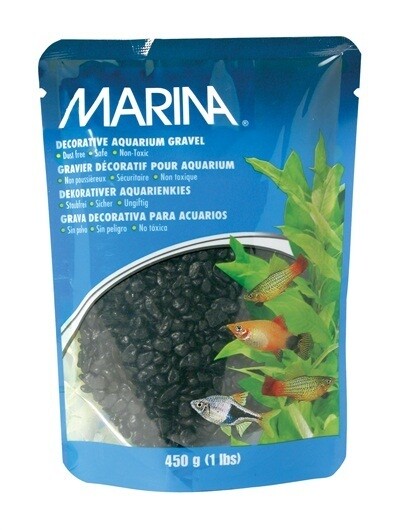 Marina Gravel - Black 1 lb
