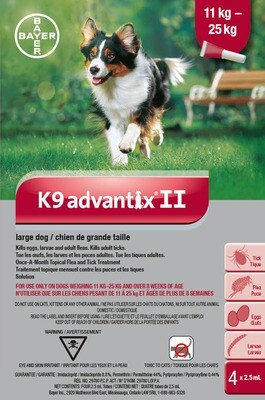Advantix Dog (4 Pk) 24-55 lb