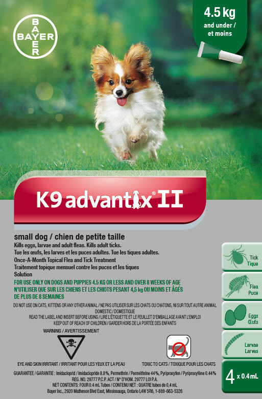 Advantix Dog (4 Pk) Under 10 lb