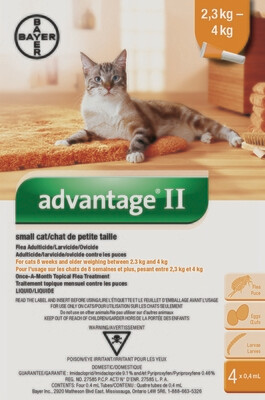 Advantage Cat (4 Pk) 5 - 8.8 lb
