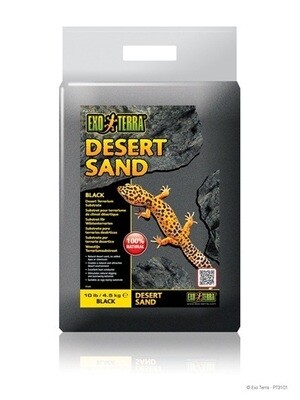 Exo Terra Desert Sand - Black 4.5 Kg