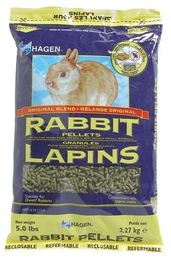Hagen Rabbit Pellets 5 Lb