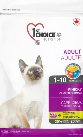 1st Choice Adult Finicky Chicken Cat 2.7 kg