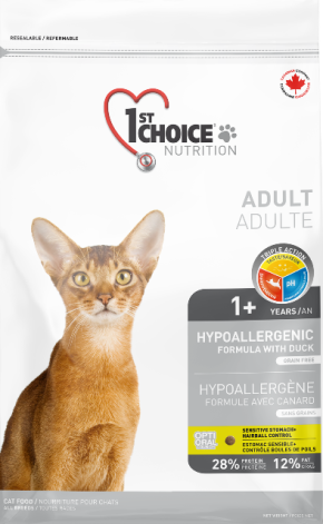 1st Choice Adult Hypo GF Duck Cat 2.7 kg