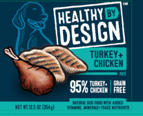 Healthy By Design Beef & Chicken 374G