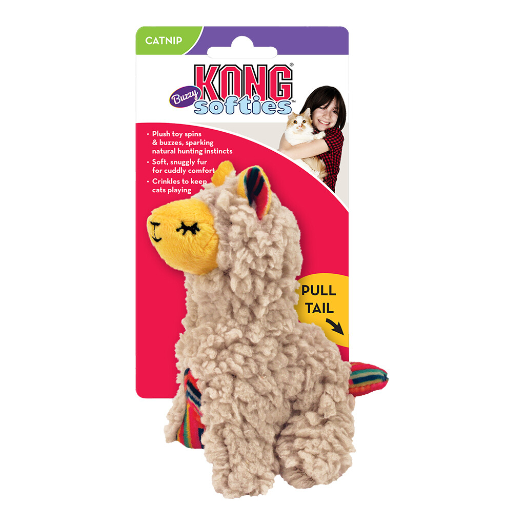 Kong Cat Softies Buzzy Llama