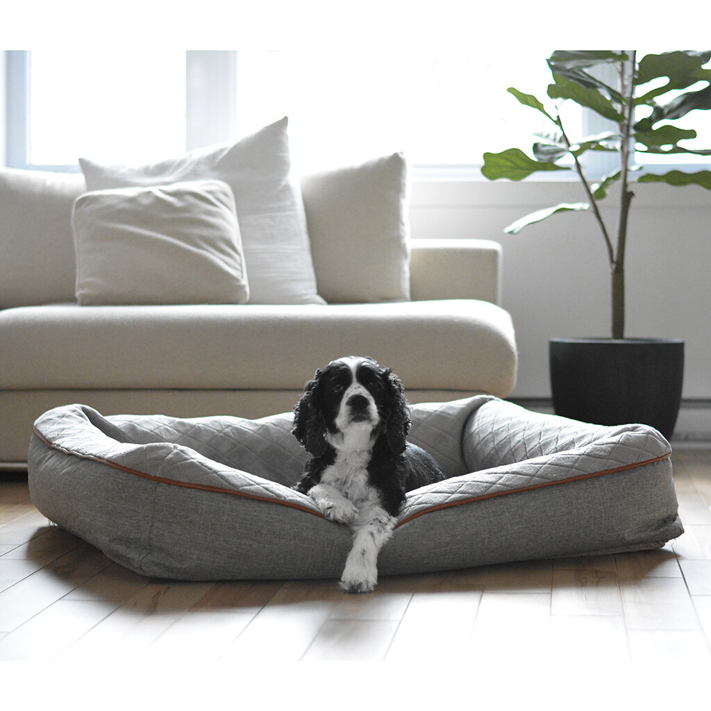 Be One Breed Snuggle Bed Light Grey - Med/Large