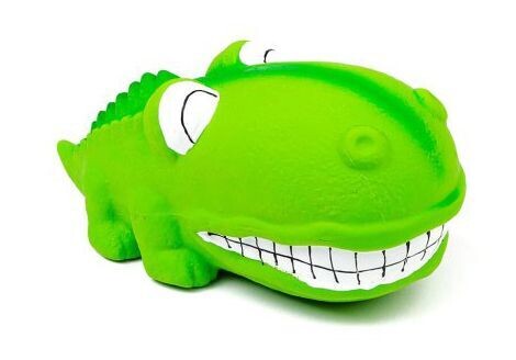 Bud-Z Latex Big Snout Alligator Squeaker Toy 7''