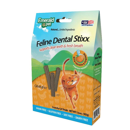Emerald Pet Cat Dental Stixx Chicken - 3.6 oz