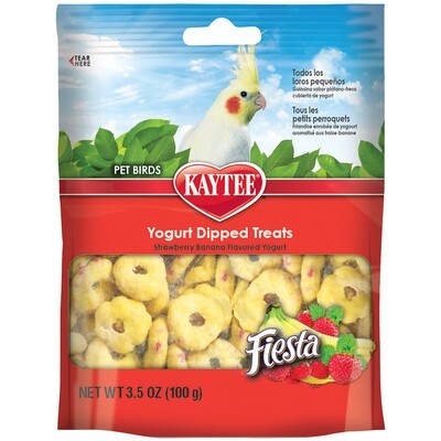 Kaytee Yogurt Dipped Treat for Birds Strawberry Banana - 3.5 oz