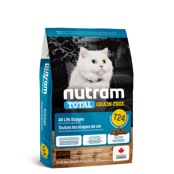 Nutram Cat T24 Trout & Salmon 5.4 kg