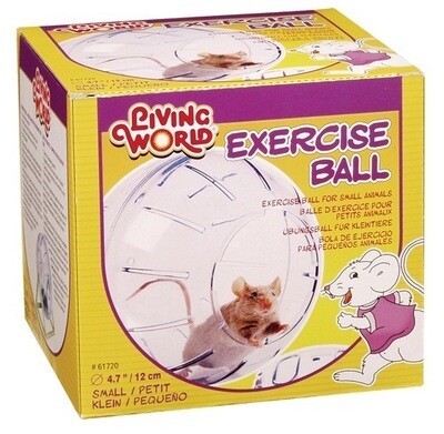 Living World Exercise Ball with Stand Small