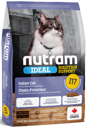 Nutram I17 Cat Indoor Shedding 5.4 kg