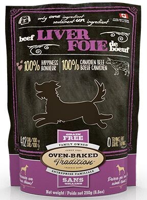 Oven-Baked Dehydrated Beef Liver Treats 250 G