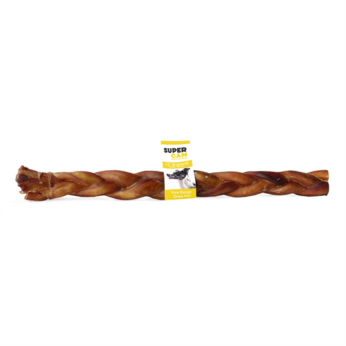 Super Can Triple Braided Bully Stick 12"