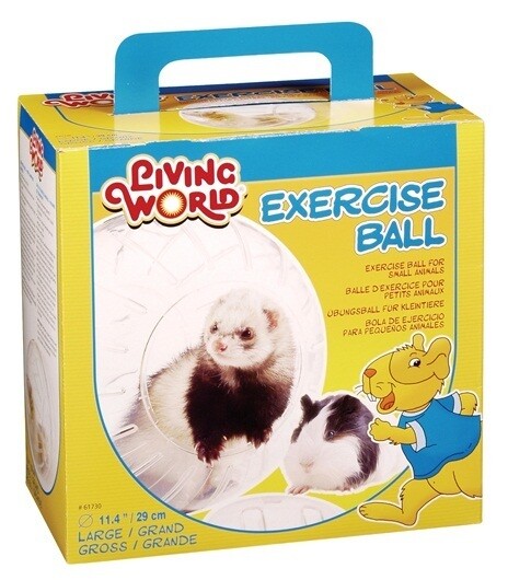 Living World Exercise Ball with Stand Large