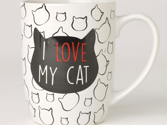 Petrageous I Love My Cat Mug 24 oz