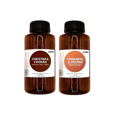 Pachet “Chrismas Cookies si Cinnamon & Orange“ ( 2 x 300 ml )