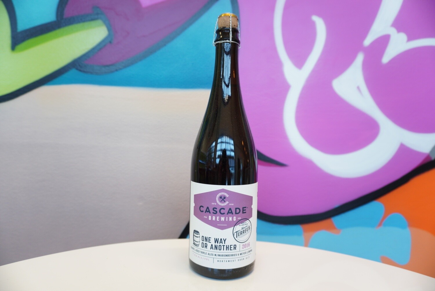 Cascade - One Way or Another - BA Sour - 7.7% ABV - 750ml Bottle Cascade - One Way or Another - BA Sour - 7.7% ABV - 750ml Bottle
