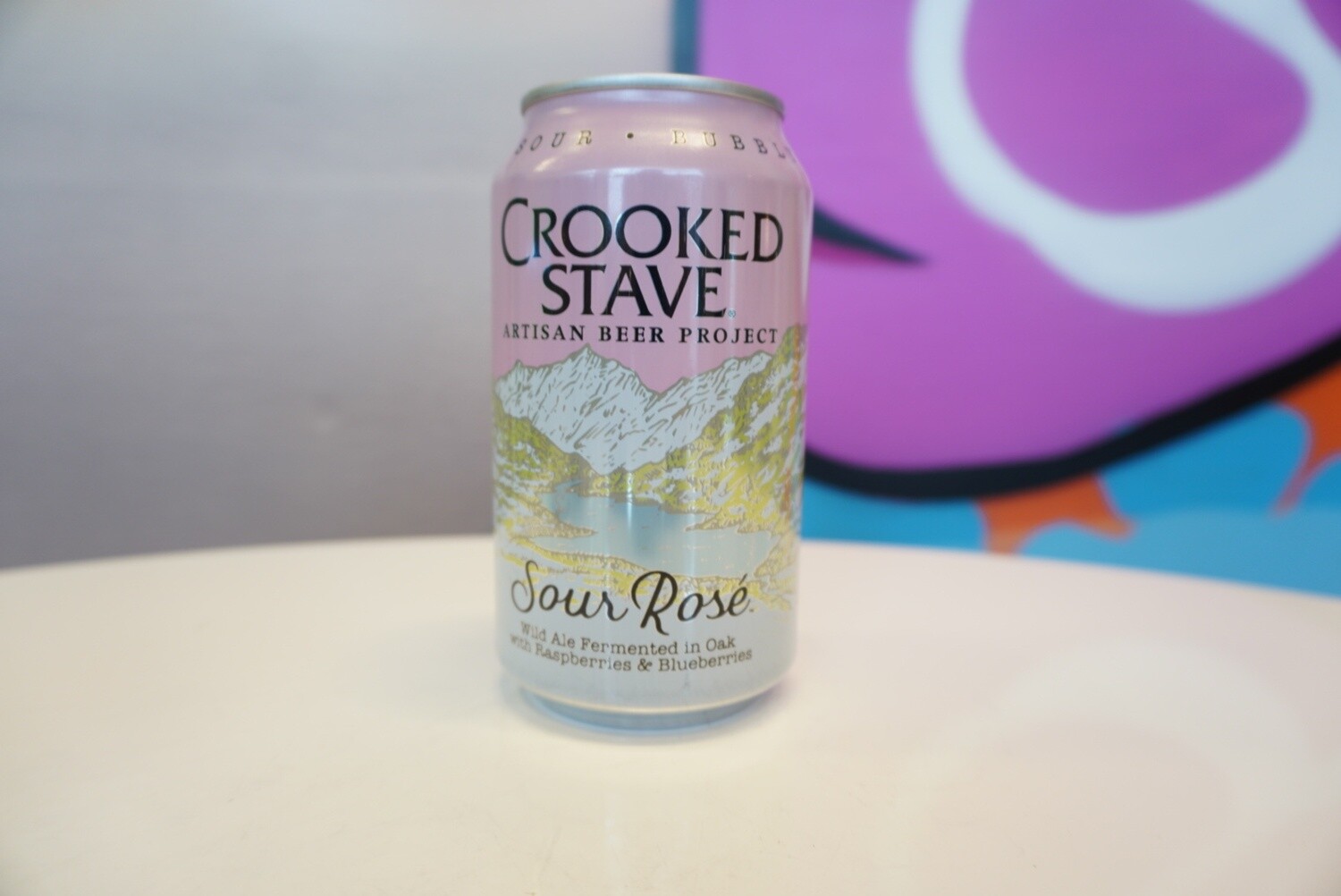 Crooked Stave - Sour Rose - Sour - 4.5% ABV - 12oz Can Crooked Stave - Sour Rose - Sour - 4.5% ABV - 12oz Can