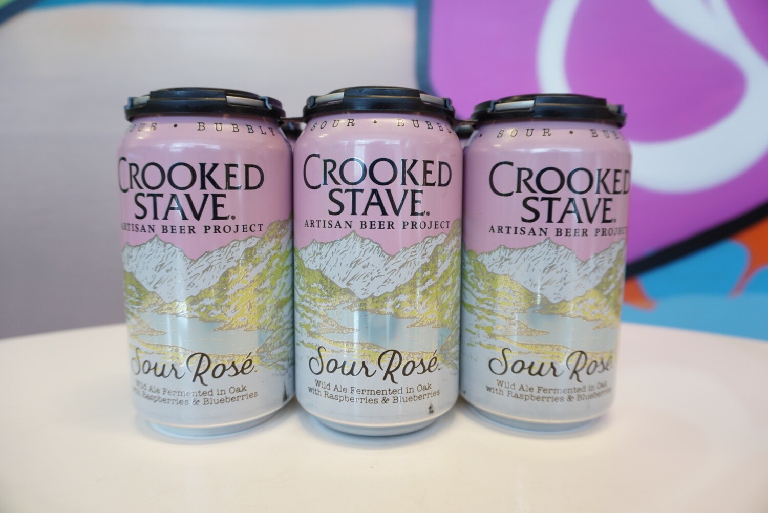 Crooked Stave - Sour Rose - Sour - 4.5% ABV - 6 Pack Crooked Stave - Sour Rose - Sour - 4.5% ABV - 6 Pack