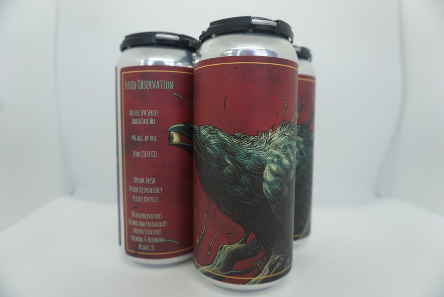 Unseen Creatures - Fused Observation - IPA - 4% ABV - 4 Pack Unseen Creatures - Fused Observation - IPA - 4% ABV - 4 Pack