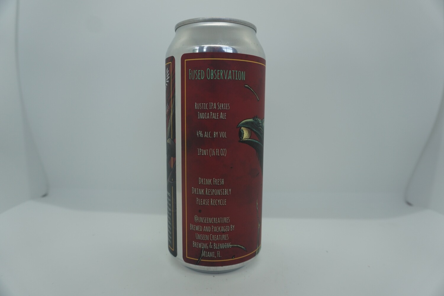 Unseen Creatures - Fused Observation - IPA - 4% ABV - 16oz Can Unseen Creatures - Fused Observation - IPA - 4% ABV - 16oz Can