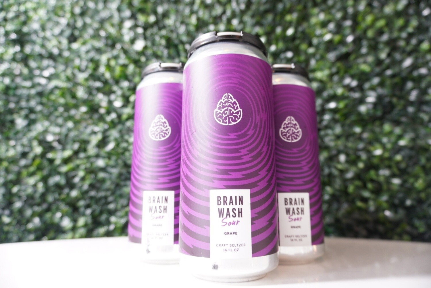 Cerebral - Brain Wash Sour Grape - Hard Seltzer - 4.8% ABV - 16oz Can Cerebral - Brain Wash Sour Grape - Hard Seltzer - 4.8% ABV - 16oz Can