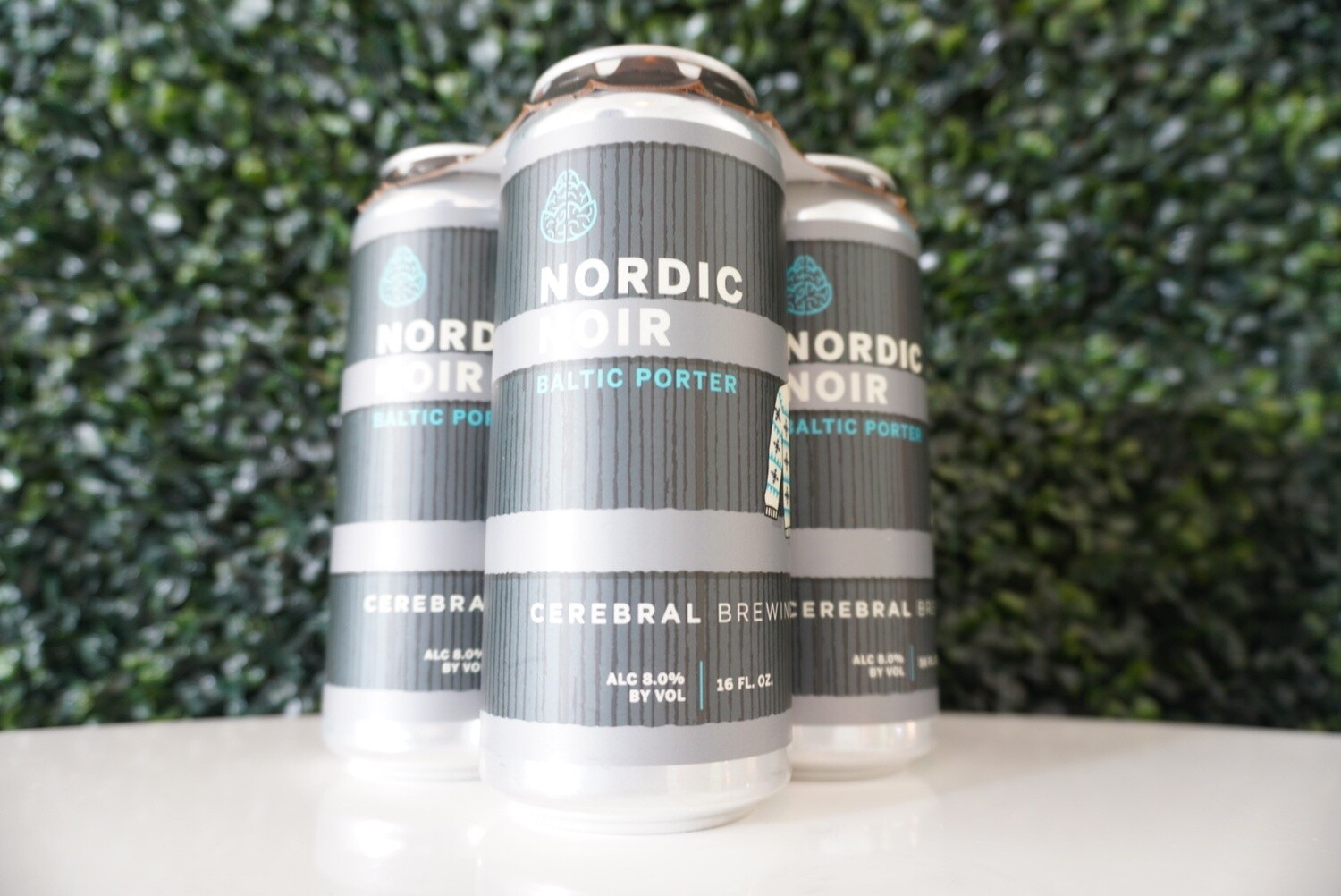 Cerebral - Nordic Noir - Baltic Porter - 8% ABV - 16oz Can Cerebral - Nordic Noir - Baltic Porter - 8% ABV - 16oz Can