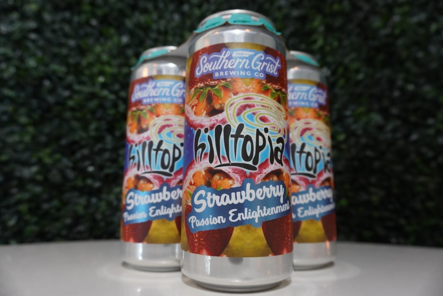 Southern Grist -Hilltopia: Strawberry Passion Enlightenment - Fruited Sour - 4% ABV - 16oz Can Southern Grist -Hilltopia: Strawberry Passion Enlightenment - Fruited Sour - 4% ABV - 16oz Can