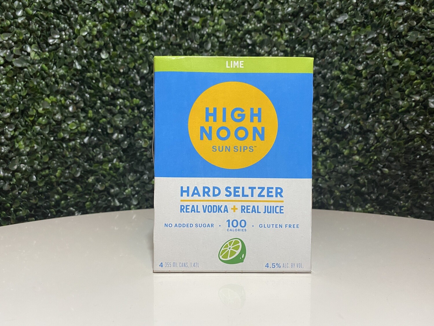 High Noon - Lime Seltzer - 4.5% ABV - 4 Pack High Noon - Lime Seltzer - 4.5% ABV - 4 Pack