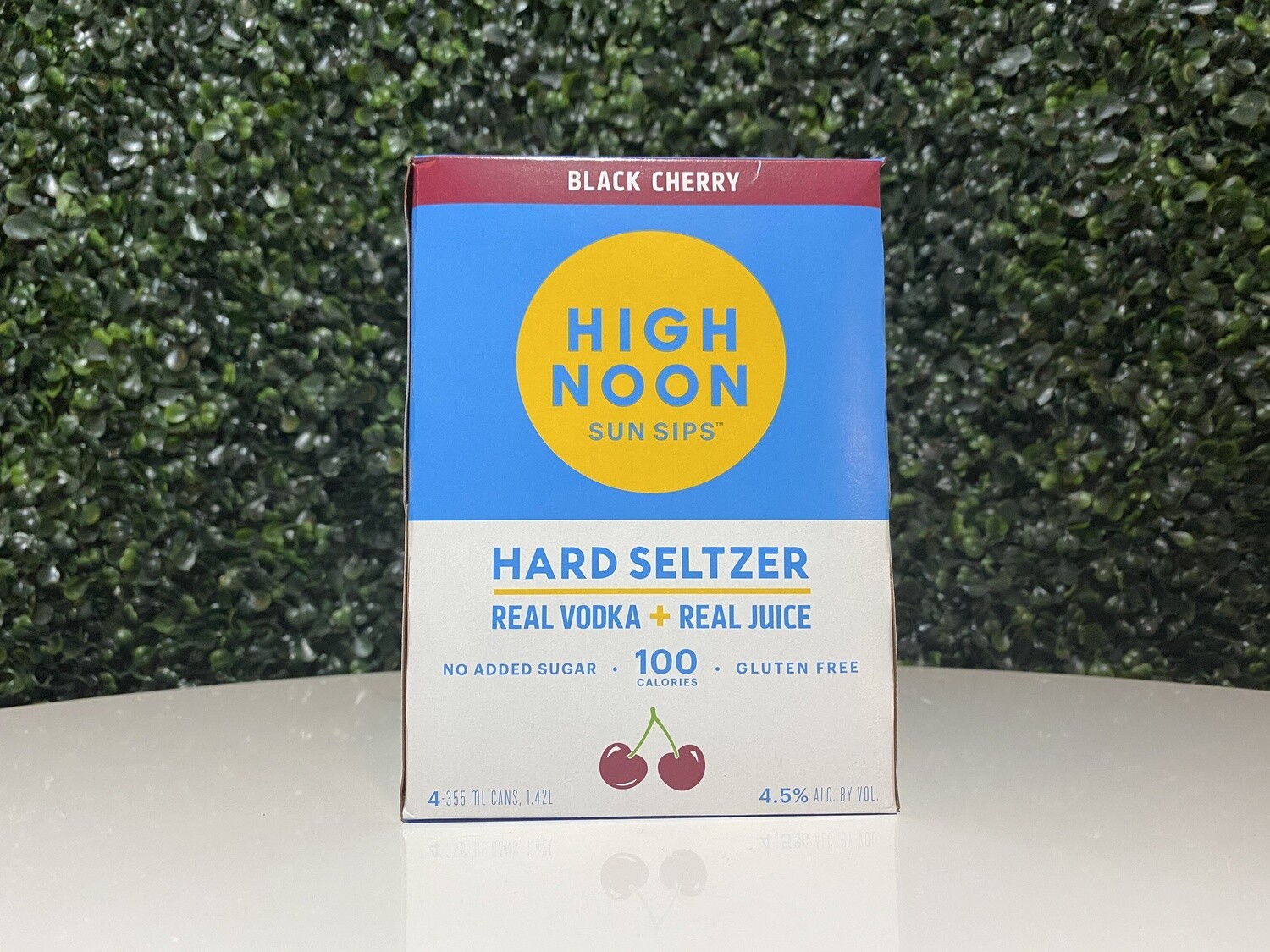High Noon - Black Cherry Seltzer - 4.5% ABV - 4 Pack High Noon - Black Cherry Seltzer - 4.5% ABV - 4 Pack