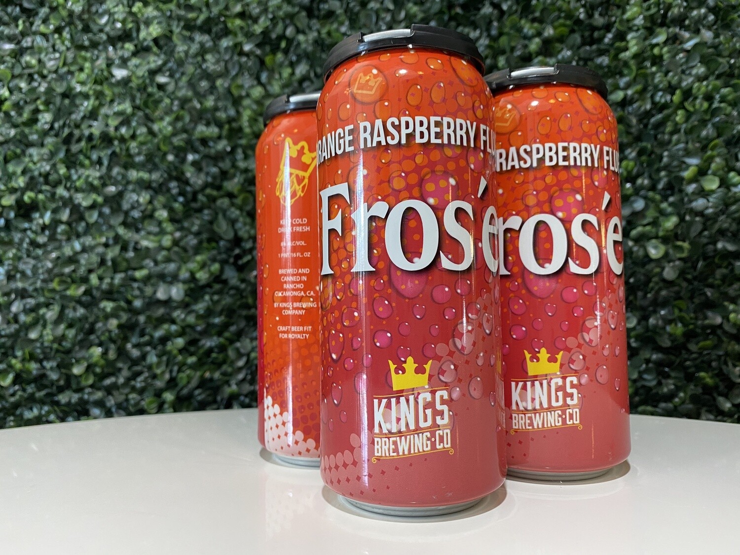 Kings Brewing Company - Orange Raspberry Frose - 7% ABV - 16oz Can Kings Brewing Company - Orange Raspberry Frose - 7% ABV - 16oz Can